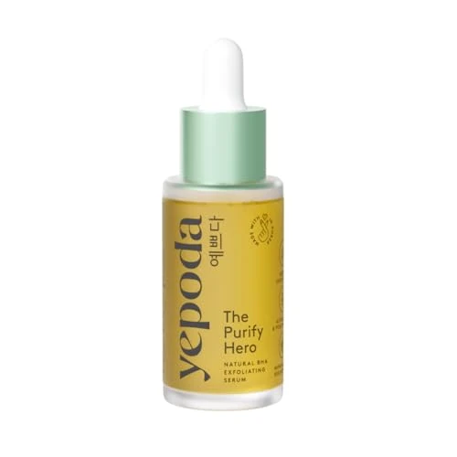 Oferta limitada: Yepoda The Purify Hero, sérum exfoliante natural con BHA, minimiza los poros & regenera las células, sérum exfoliante suave coreano vegano para todo tipo de pieles, 30 ml de 25.00 € a 25.00 € (ahorro 0.00%)