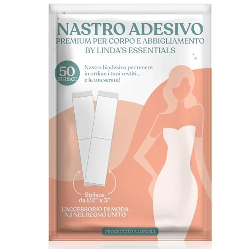 Offre limitée : Linda's Essentials Adhésif double face peau pour body tape et scotch vetement peau (50 pièces) - Fashion Tape et vetement peau et scotch peau vetement de 6.99 € à 6.99 € (0.00% de remise)