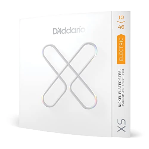 Oferta limitada: D'Addario Cuerdas para Guitarra Eléctrica XS Nickel 10-46 | Las cuerdas XS Nickel ofrecen tono duradero, estabilidad de afinación, mayor resistencia y una sensación suave al tocar. de 14.80 € a 14.80 € (ahorro 0.00%)
