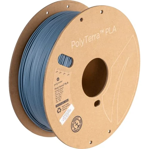 Polymaker PolyTerra PLA Muted Series - 1,75 mm - 1 kg - niebieski
