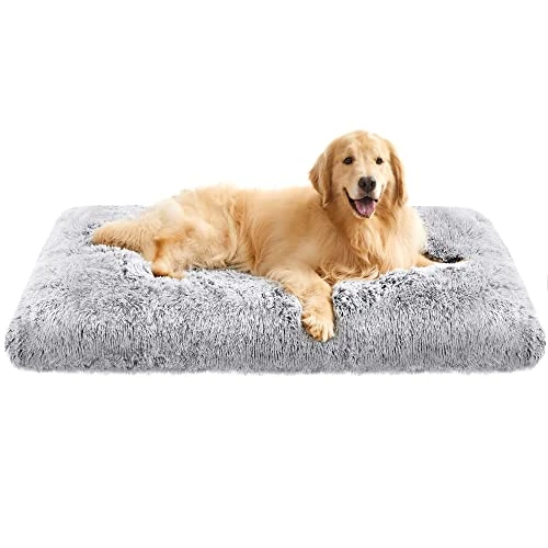 Offre limitee: Feandrea Panier pour Chien, Canapé, Lit pour Animaux, 122 x 74 cm, Rembourrage Moelleux, Lavable, Coussin pour Chien, Gris Ombré PGW204G01 de 39.99 EUR a 32.99 EUR (economie 18%)