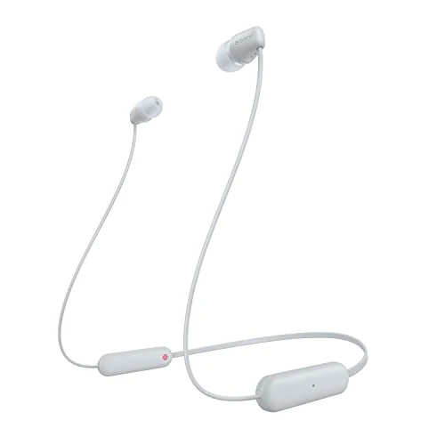 Limited-time offer: Sony WI-C100 Wireless In-ear Headphones - Up to 25 hours of battery life - Water resistant- Built-in mic for phone calls - Voice Assistant compatible - Reliable Bluetooth connection - White from 24.99 GBP to 24.99 GBP (save 0%)