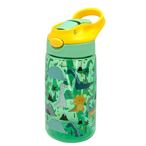 Offerta a tempo: Nerthus FIH 918 bottiglia bambino tritan con cannuccia dinosauri riutilizzabile senza BPA leggera resistente - 55% da 28.93 € a 12.95 €
