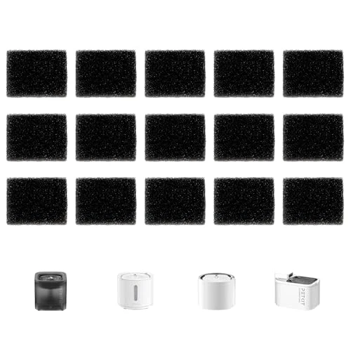 Oferta limitowana: PETKIT Gąbek do Picia dla Kota, Filtr Wymienny do Filtra Piankowego do Pompki Bezprzewodowej, Filtr Wymienny dla Ochrony Pompki z 54.07 zł na 45.00 zł (oszczędź 17%)