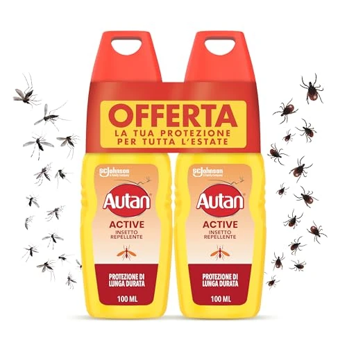 Offerta a tempo: Autan Active Vapo Spray Antizanzare, Repellente Zanzare con Azione Protettiva Duratura — 27% da 14,99 € a 10,99 €