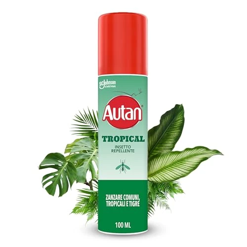 Offerta a tempo: Autan Tropical - Spray Antizanzare — 50% da 9,99 € a 4,99 €