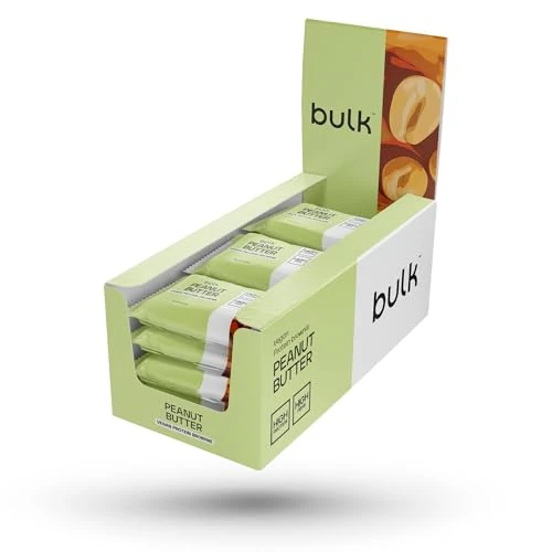 Offerta a tempo: Bulk Vegan Protein Brownie, Peanut Butter, Pack of 12 - 35% da 19.99 € a 12.99 €