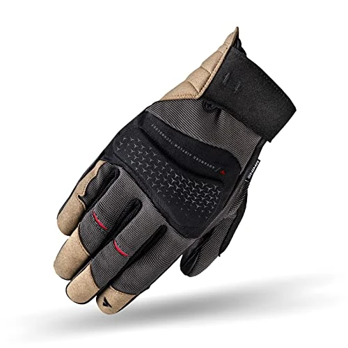 Offerta a tempo: Shima AIR 2.0 MEN Guanti Moto Uomo - Guanti Ventilati, Estiva in Mesh con Protezioni Nocche e Dita, Palmo Rinforzato (Marrone, M) - 12% da 49.99 € a 44.03 €