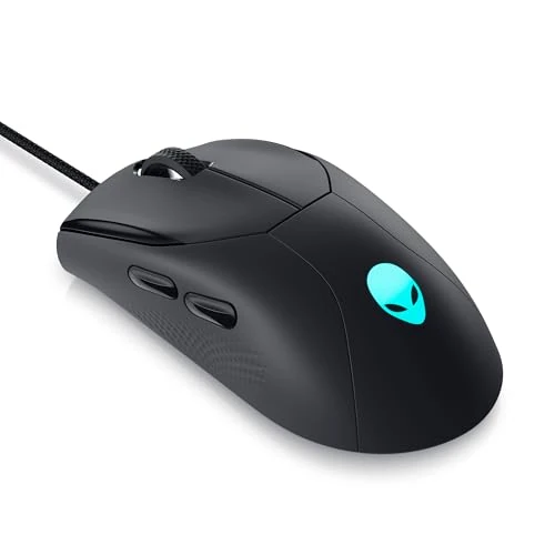 Alienware Souris Gaming Filaire AW320M, 19000 DPI, 400 IPS, 6 Boutons