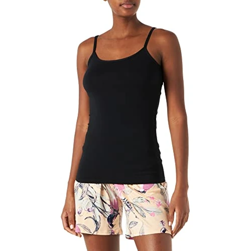 Offre limitée : Golden Lady - T-shirt Asas coton bio pour femme, Noir, 38-40 de 11.20 € à 11.20 € (0.00% de remise)