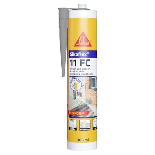 Oferta limitada: SIKA Sikaflex 11 FC Purform - Adhesivo universal elástico sellador, para juntas y materiales de construcción, para interiores y exteriores, gris, 300 ml de 18.95 € a 18.95 € (ahorro 0.0%)