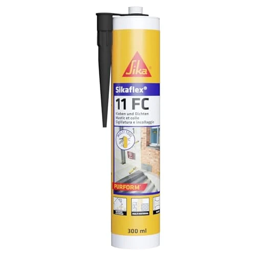Oferta limitada: Sika Flex-11FC Purform - Adhesivo elástico y sellador (300 ml), color negro de 18.95 € a 18.95 € (ahorro 0.00%)