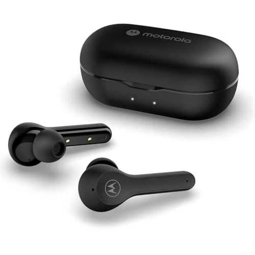 Limited-time offer: Motorola Sound MOTO BUDS 085 Wireless Earbuds - Bluetooth Earphones with 15 Hours of Playtime - Ear Buds Water and Sweat Resistant Earbuds - Microphone and Touch Control - Black from 25.58 GBP to 23.51 GBP (save 8%)