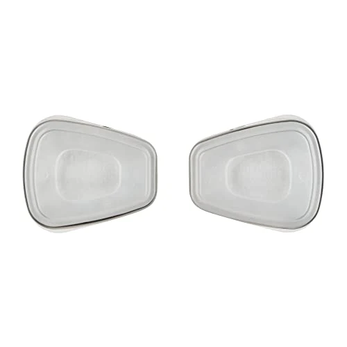 3M 6055 Kit de Cartouche filtrante active, 1 Unité - Lot de 3 filtres (2 x 6055, 2 x 5935, 2 x 501)