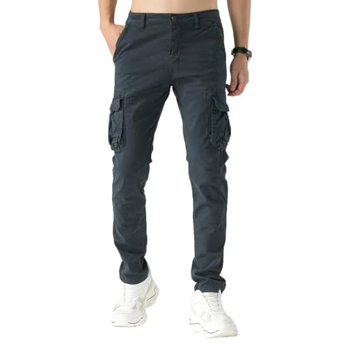 Oferta limitada: Tony Backer Pantalones Cargo para Hombre (Azul, 50) de 45.07 € a 45.07 € (ahorro 0.00%)