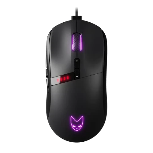Oferta limitada: Oversteel - Invar Ratón Gaming USB, 12400 DPI ajustables, 9 Botones Programables, 10 Modos de Iluminación RGB, Ultraligero, Ergonómico Sensor Óptico, PC/Mac, Color Negro de 16.99 € a 16.99 € (ahorro 0.00%)