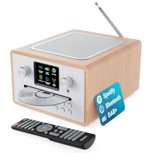 Offerta a tempo: MAJORITY Homerton 2 Internet/DAB/radio FM con lettore CD e 40 preset - 0.00% da 159.59 € a 159.59 €