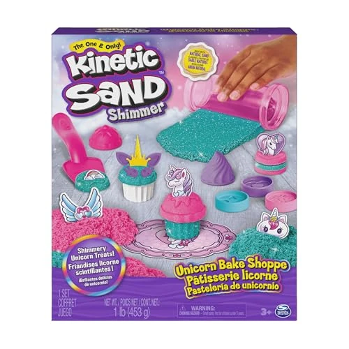Offerta a tempo: Kinetic Sand Set da Cucina Unicorno – con Accessori da 454 g per Un Gioco di Ruolo Creativo, dai 3 Anni in su - 22% da 19.99 € a 15.62 €