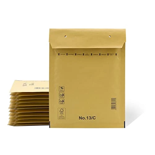 Limited offer: Brown Poly Bubble Inner Bubble Mailers - Ophituria (5 Envelopes, 150 x 220 mm) from 6.38 EUR to 6.38 EUR (save 0%)