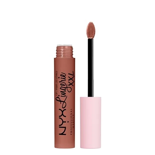 Offerta a tempo: NYX PROFESSIONAL MAKEUP Lip Lingerie XXL, Rossetto Liquido Matte a Lunga Tenuta, Formula Vegana, Candela Babe - 0.00% da 11.49 € a 11.49 €