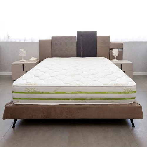 Offerta a tempo: Materasso in Memory Foam Singolo, Altezza 24 cm Reali,Rivestimento in Aloe Vera Antibatterico — 5% da 98,00 € a 93,10 €