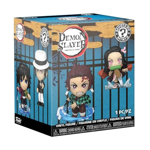 Funko Mystery Mini - Demon Slayer - 1 Of 12 to Collect - Styles Vary - Collectable Vinyl Figure - Gift Idea - Official Merchandise - Toys for Kids & Adults - Anime Fans - Mini Figure for Collectors