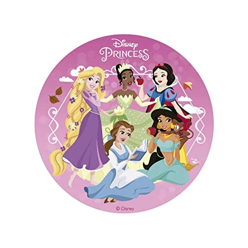 Oferta limitada: dekora - Disco Decoración de Tartas de Cumpleaños Infantiles Princesas - 15,5 cm de 3.79 € a 3.79 € (ahorro 0.00%)