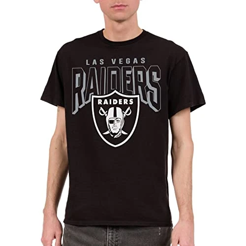 Offerta a tempo: Junk Food Clothing x NFL - New Orleans Saints - Maglietta Unisex con Logo Bold - 0.00% da 29.83 € a 29.83 €