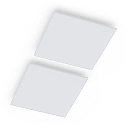 Klarstein Smart Stufa Elettrica Basso Consumo, Riscaldatore da Soffitto 350W Termosifone Elettrico, Riscaldamento Elettrico, Pannello Radiante Infrarossi, Lampada Riscaldante, Telecomando, IP44 No CO2