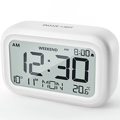 Oferta limitada: Despertador digital mesita noche, pilas, 2 niveles volumen, Modo Fin-Semana de 16.99 € a 16.99 € (ahorro 0.00%)