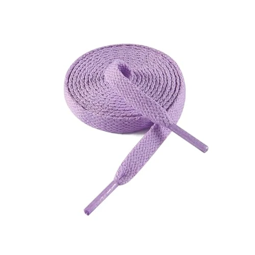 Oferta limitada: VSUDO 70 cm Cordones de Zapatillas Morado Claro Plano, 8mm Ancho Cordones de Zapatos Deporte, Light Purple Sneakers Shoelaces, Aguetas Deportivos para Mujer o Hombre (1 Par-Morado Claro-070cm) de 7.99 € a 6.79 € (ahorro 15.02%)