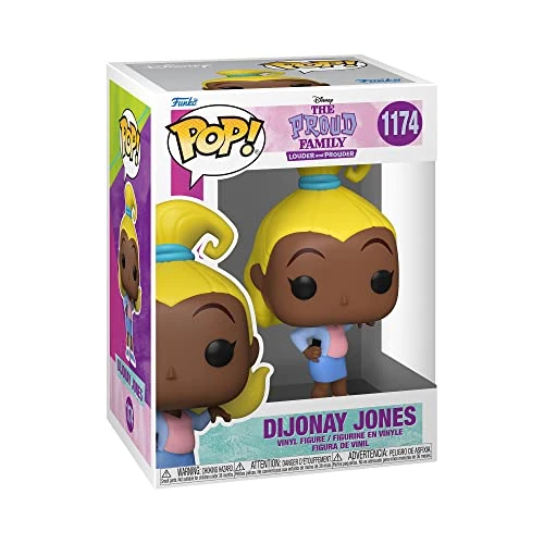 Funko Disney: the Proud Family Dijonay Jones, vinylfiguur, verzamelbaar, cadeau-idee, officiële merchandise, speelgoed voor kinderen en volwassenen, tv-fans, modelfiguur voor verzamelaars en displays