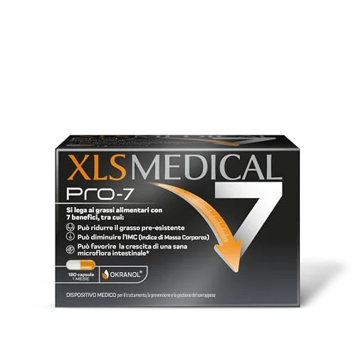 XLS Medical Pro-7 Trattamento e Prevenzione del Sovrappeso, 180 capsule