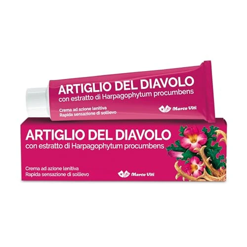 Offerta a tempo: Artiglio del Diavolo - Crema, 100 ml, Lenitiva per Dolori Articolari e Muscolari, Sensazione di Sollievo, con Estratto di Artiglio del Diavolo, Senza Parabeni - 31% da 10.90 € a 7.49 €