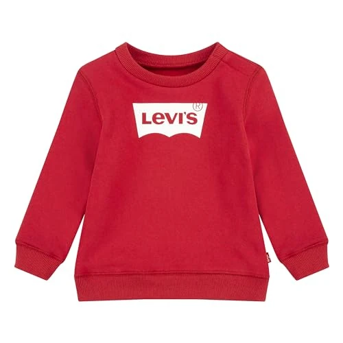 Tijdelijke aanbieding: Levi's Batwing Crewneck Sweatshirt voor jongens, Levis rood/wit, 3 maanden van 35.00 EUR naar 21.99 EUR (korting 37%)