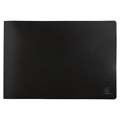 Limited-time offer: Exacompta - Ref. 86530E - 1 OPAK document protector - 20 smooth crystal pockets - 40 views - for A3 format - dimensions 32 x 48 cm - semi-rigid polypro cover - black colour from 5.19 GBP to 4.24 GBP (save 18%)