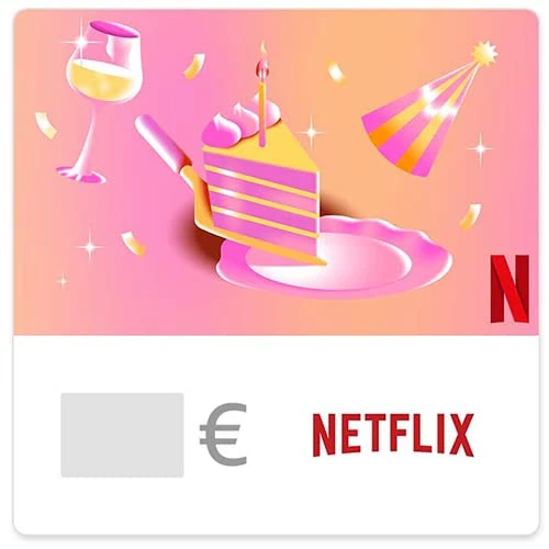 Offerta a tempo: Netflix Carta Regalo - €25 - Netflix Buon compleanno - via e-mail - 0.00% da 25.00 € a 25.00 €