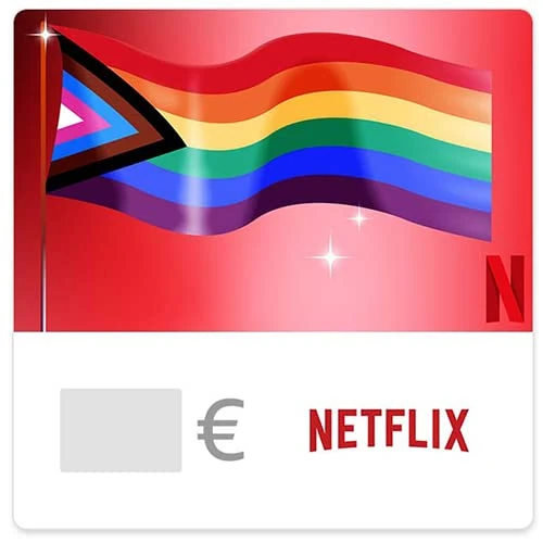 Offerta a tempo: Netflix Carta Regalo - €25 - Netflix Mese del Pride - via e-mail - 0.00% da 25.00 € a 25.00 €