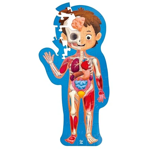 Offerta a tempo: Hape Puzzle Corpo umano | 50 pezzi per insegnare il corpo umano | Adatto ai bambini dai 4 anni - 0.00% da 24.90 € a 24.90 €