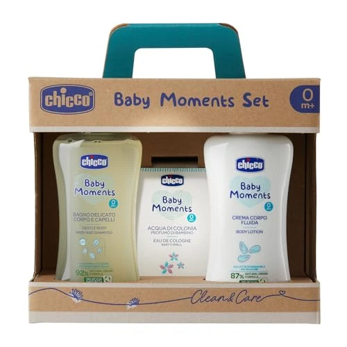 Oferta limitowana: BABY MOMENTS ŁAZIENKA WŁOSÓW, KREM CIAŁA I WODA KOLONII z 103.90 zł na 103.90 zł (oszczędź 0.00%)