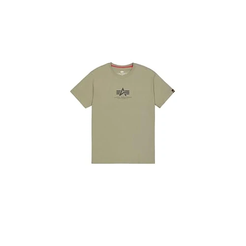 Offerta a tempo: Alpha Industries Maglietta Basic T ML da Uomo Olive - 0.00% da 19.90 € a 19.90 €