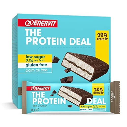 Offerta a tempo: Enervit, The Protein Deal Coconut Party — 38% da 28,38 € a 17,55 €