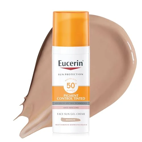 Oferta limitada: Eucerin Pigment Control Tinted Face Sun Gel-Creme LSF 50+ getönter Sonnenschutz gegen Pigmentflecken Mittel, 50 ml Crema de 22.00 € a 22.00 € (ahorro 0.00%)