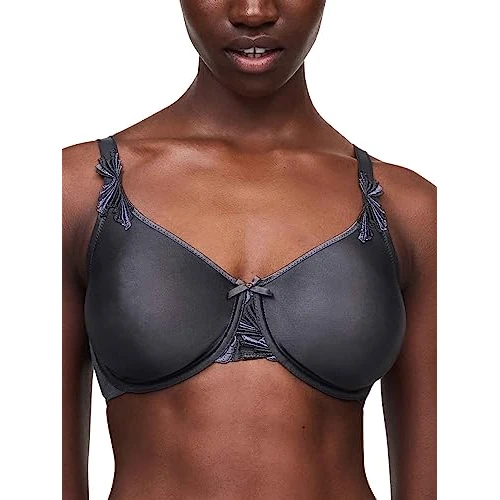 Offerta a tempo: Chantelle HEDONA, Reggiseno Preformato con Ferretto, Intimo Invisibile Donna, Gris Profond/Gris Lavande, 3C - 24% da 68.00 € a 51.99 €