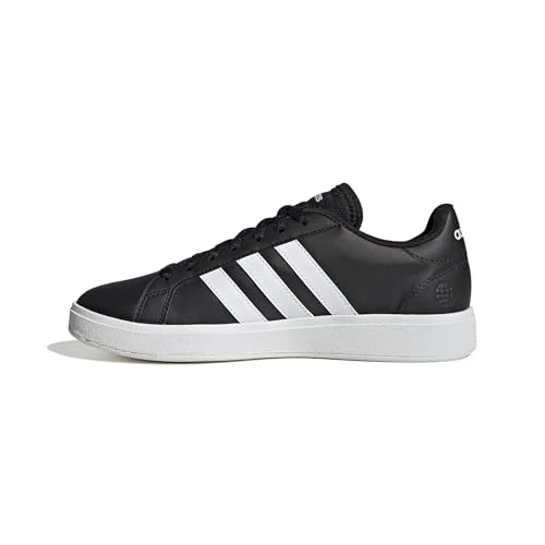 Adidas Damen Grand Court TD Lifestyle Court Casual Shoes, Core Black/Cloud White/Core Black, 36 2/3 EU