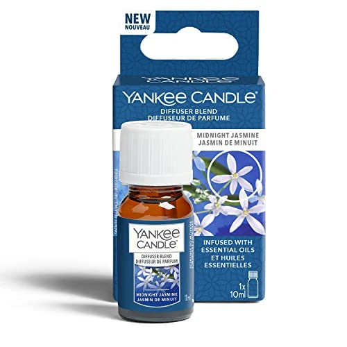 Offerta a tempo: Yankee Candle olio per diffusore di aromi con tecnologia a ultrasuoni | Ricarica per diffusore Midnight Jasmine | 10 ml - 29% da 7.79 € a 5.52 €