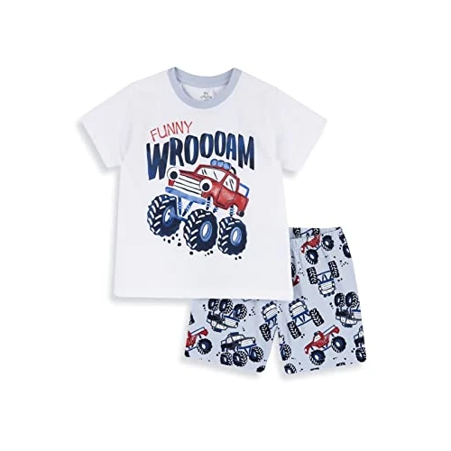 Offerta a tempo: Chicco Pigiama corto con jeep in cotone leggero, Pigiama Bambini e ragazzi, Bianco, 8 anni - 26% da 17.99 € a 13.24 €