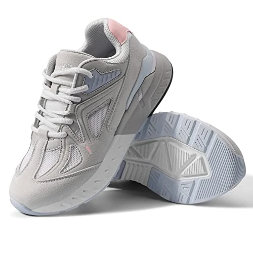 Tijdelijke aanbieding: FitVille Dames Loopschoenen Extra Breed Trainers Breed Sportschoenen Fitness Schoenen Comfortabele Sneakers Roze 37 EU breed van 85.99 € naar 85.99 € (0.00% korting)