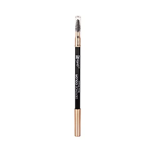 Bionike Defence Color - Brow Shaper, 503 Dark Brown, Matita Sopracciglia per Pelli Sensibili e Intolleranti con Scovolino, Tratto Anti-sbavature ad Alta Precisione, Dona un Finish Naturale, 1,2 gr