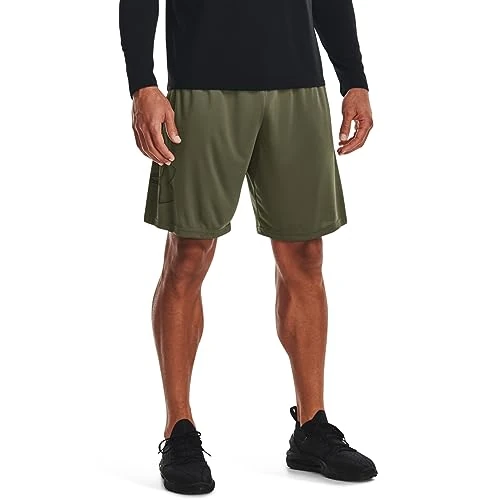 Limited-time offer: Under Armour Men's Tech Graphic 10" Shorts, (390) Marine OD Green / / Black, Small from $33.00 to $19.44 (save 41%)